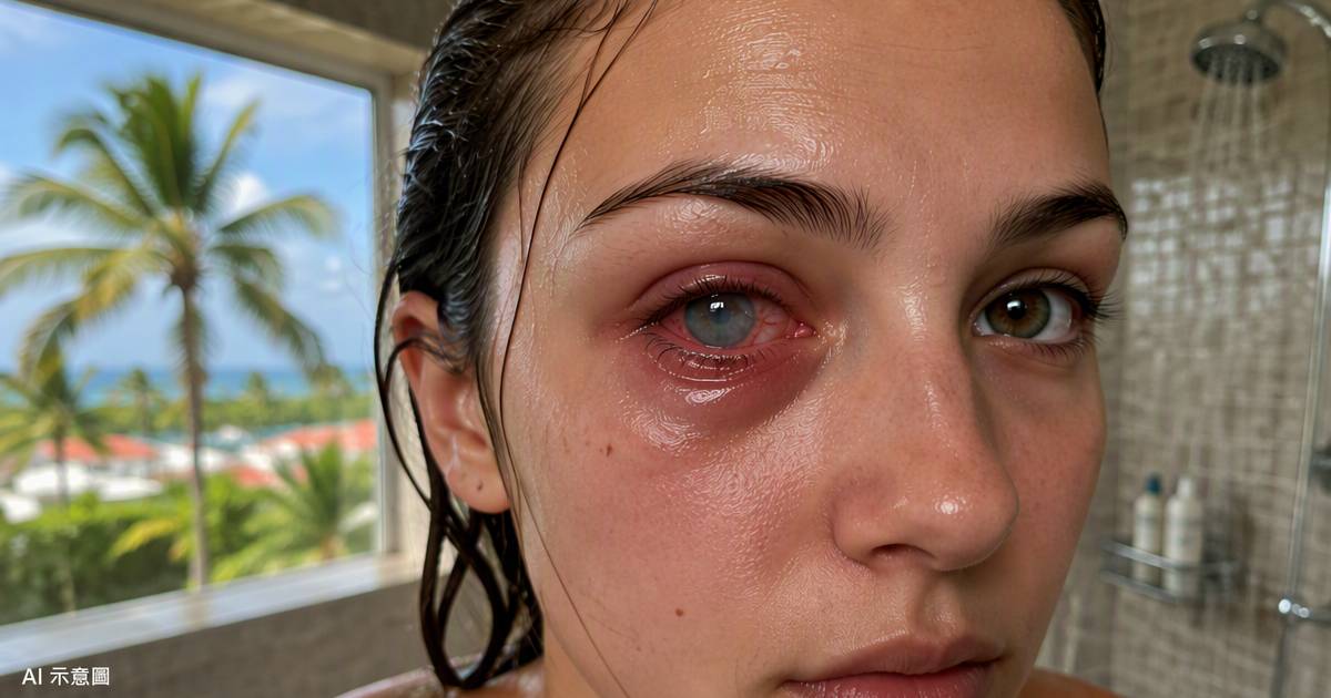 19歲女戴隱形眼鏡沖涼　數日後右眼陷危機