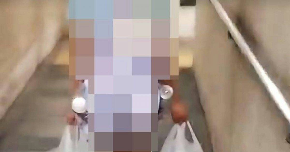 屯門女童孭爛書包獨拎20罐啤酒被父罵「廢人」4分鐘影片瘋傳 校方報警後發聲明
