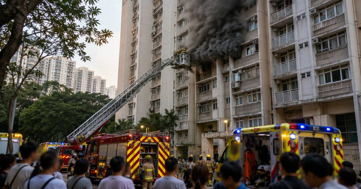 屯門兆麟苑火警1人送院　爆炸聲後真相仍待查