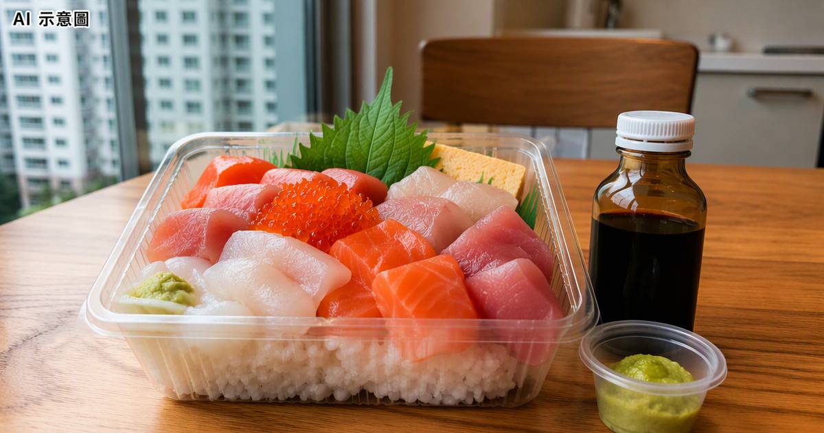 外賣魚生飯驚現咳藥水樽揭開後網民反應一面倒