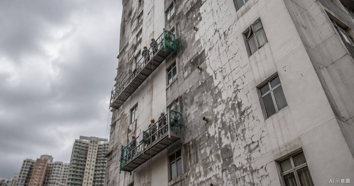 安柏苑入伙1年外牆爆鑊近200張相揭一關鍵