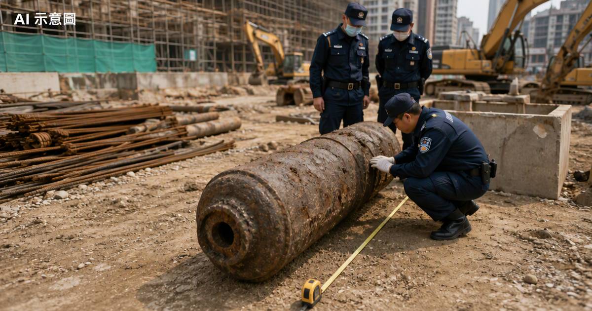 澳門地盤驚現3.1米炮管　專家檢查後揭結果
