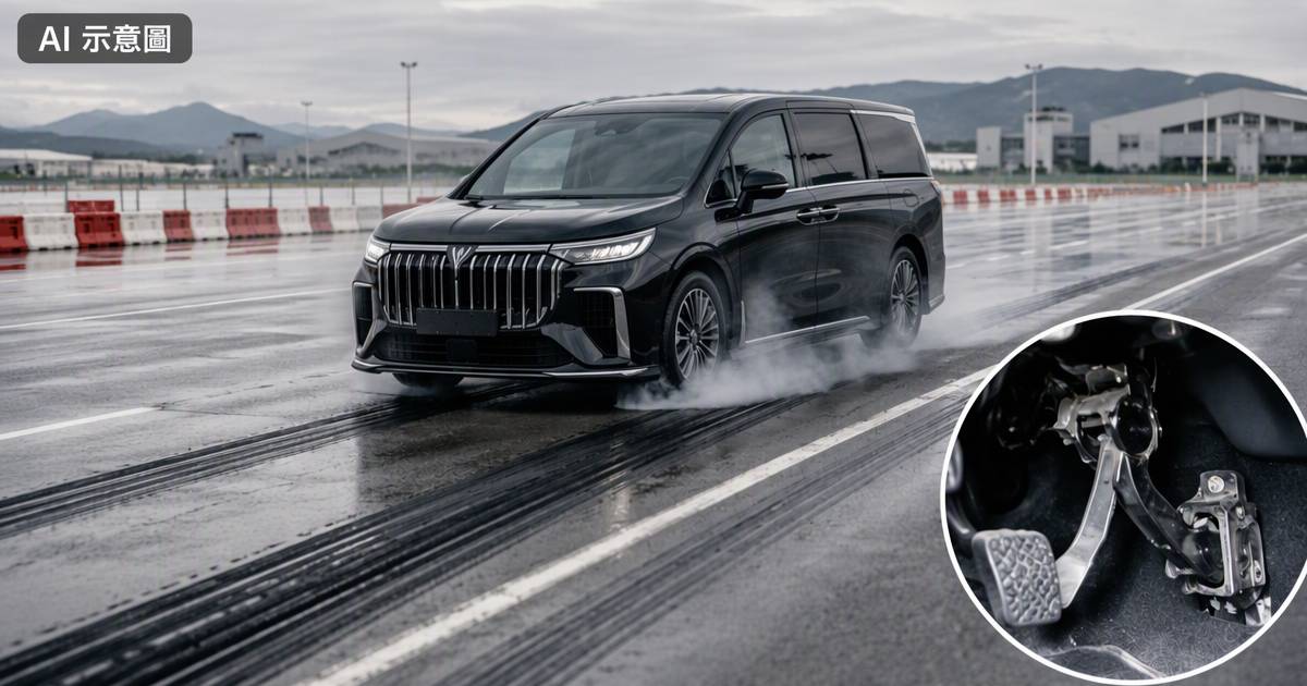 尊界V800急煞3車全斷腳煞｜江淮代價驚人