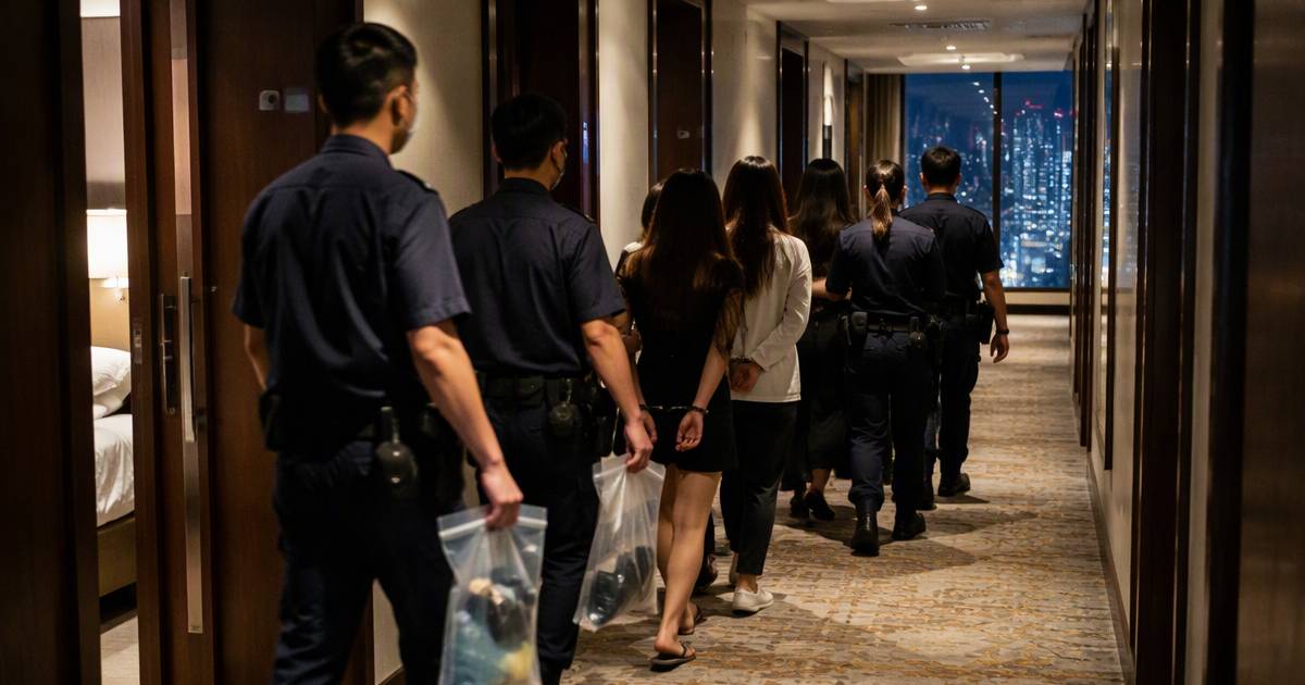 尖沙咀9酒店房拘16人搜出千萬現金