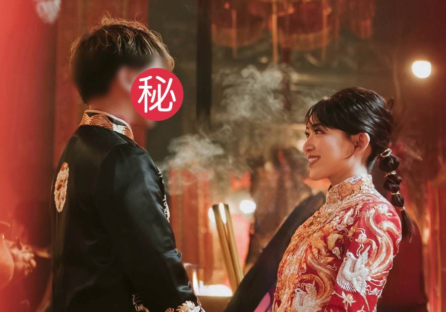 32歲前AKB48女神升格做「香港媳婦」 文武廟穿龍鳳褂影婚照 網民狂傳老公身分超猛