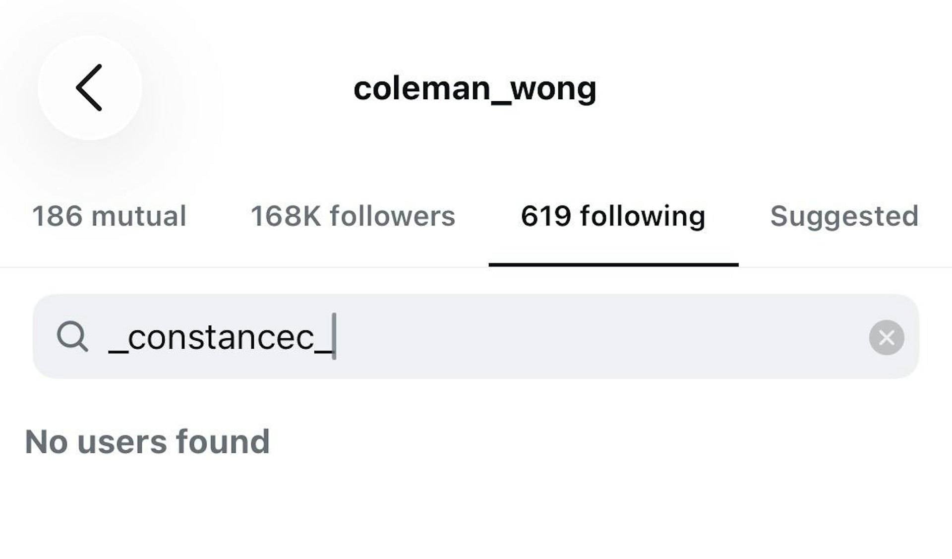 黃澤林 陳康堤 黃澤林亦已沒有follow康堤。(圖片來源:IG@coleman_wong)