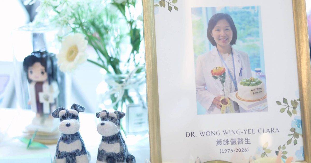 醫生你有病？｜「已故名醫」黃詠儀末期肺癌仍堅守崗位！口頭禪竟是「我做得不夠好」