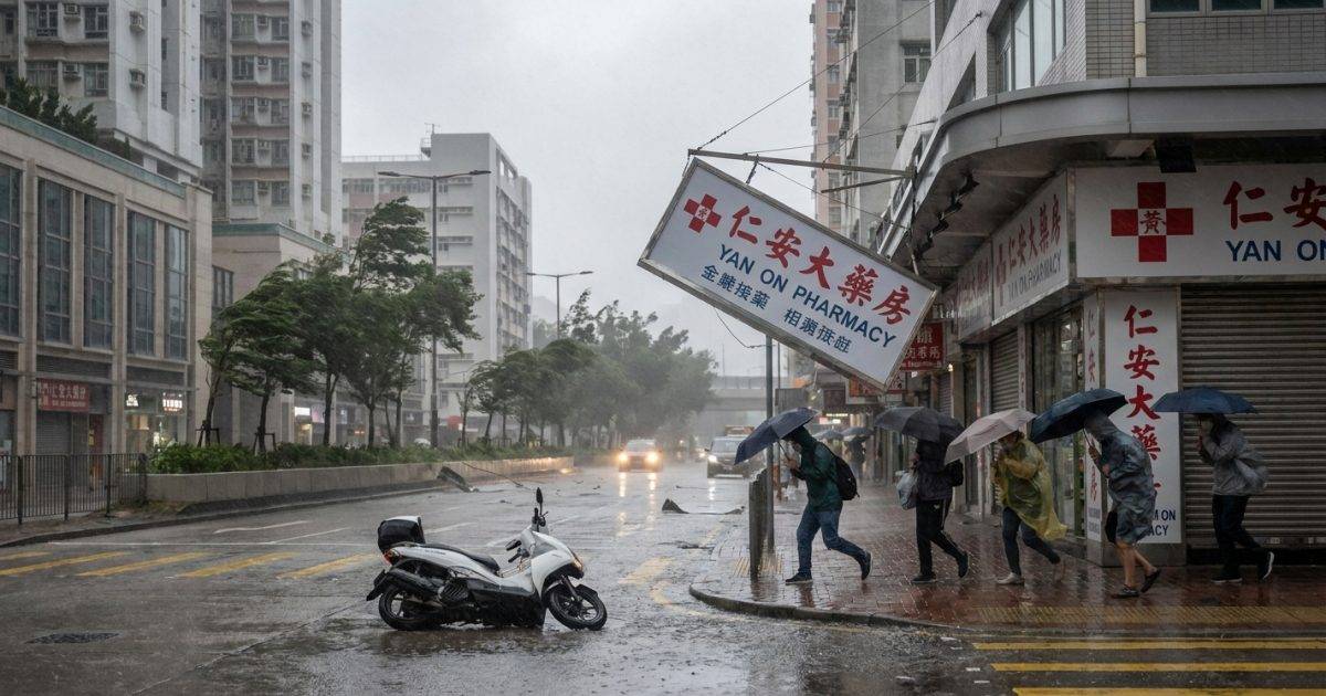 強颱風薔琵狂襲｜台灣爆15級強風釀1死94傷！21縣市緊急宣佈：停工停課！