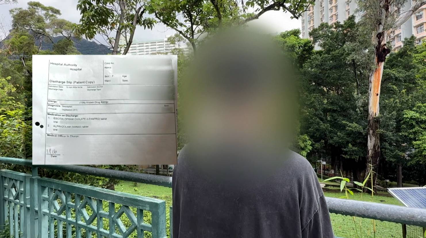 tvb 東張西望 剛經歷創傷的Hazel心情再度遭受劇烈衝擊與波動。(圖片來源:TVB)
