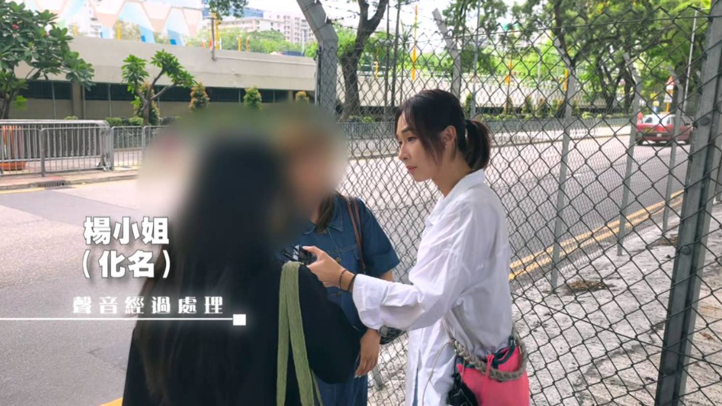 TVB 東張西望 楊小姐聲稱自己是真結婚。(圖片來源:TVB)