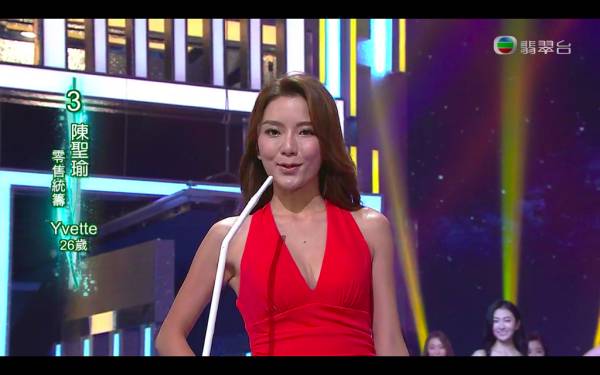 女神配對計劃2 陳星妤 港姐止步8強(圖片來源:TVB)
