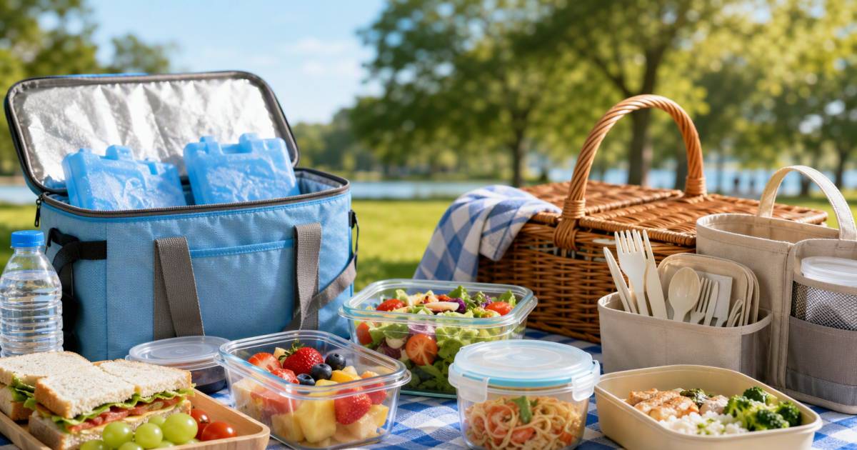 秋遊野餐食物點帶？保冷袋、生熟分開與保存時間清單