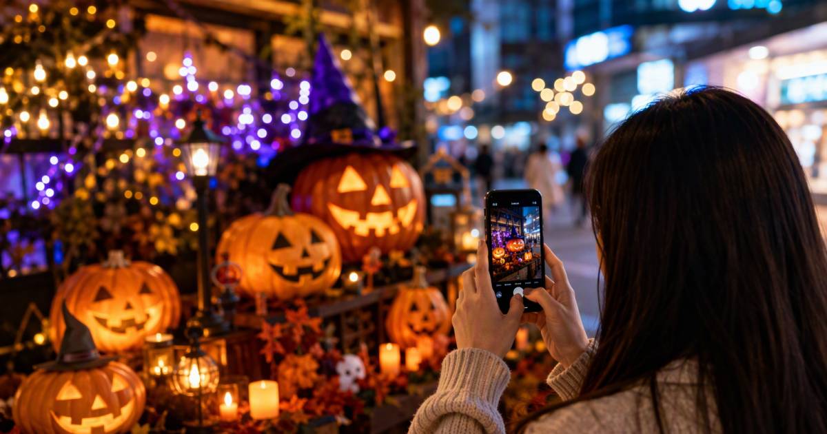 萬聖節夜景點影？iPhone夜間模式、曝光與防手震設定